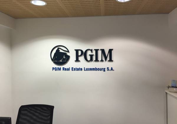 PGIM Real Estate Luxembourg S.A. plexiglass