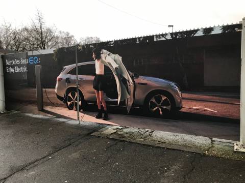 mercedes panneau publicitaire steinfort